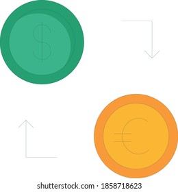 Business and technology icon for NaN & currency