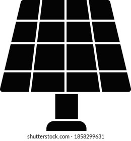 Business and technology icon for panel  & energy 