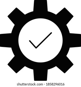Business and technology icon for setting & configure 