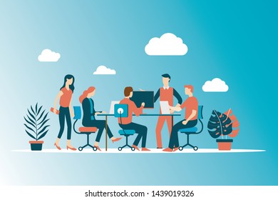 business, technology, internet and networking concept - businessman pressing join our team button on virtual screens