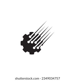 Business Technology Logo Vector Template Illustration