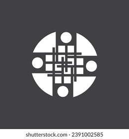 Business Technology Logo Vector Template Illustration