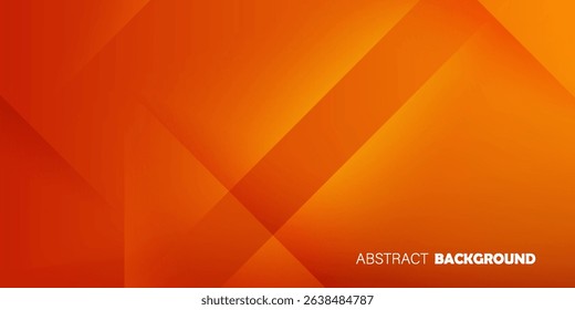 Business Technology Orange Abstract Background