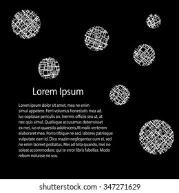 Business template -  abstract rectangular structure   - vector illutration 