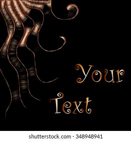 Business template -  abstract wicker structure   - vector illutration 