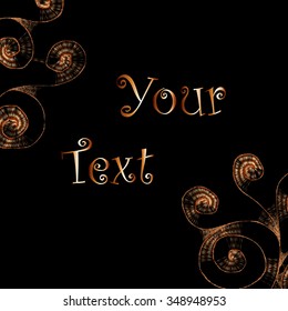 Business template -  abstract wicker structure   - vector illutration 