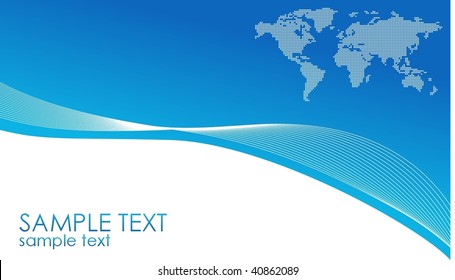 Business template background VECTOR