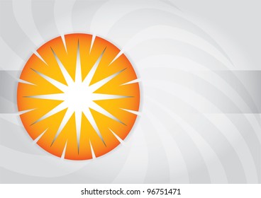 Business template background, vector illustration with abstract elements