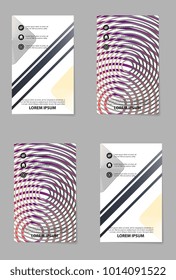 Business template brochure, flyer, report. Cover design template, vector layout