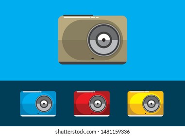 Business template Camera.  logo template.