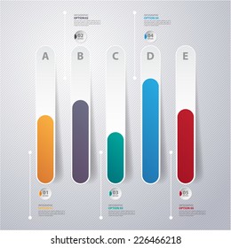 Business template. Can be used for workflow layout, banner, diagram, web design, infographic template.Vector/illustration. 