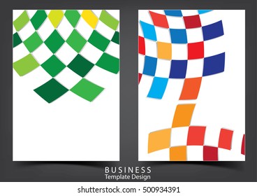 Business template design