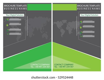 Business template design