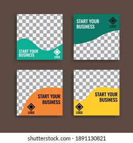 Diseño de plantillas de negocio. Gran vector para empresa, medios sociales, banner, volante, web, app, tienda online etc.