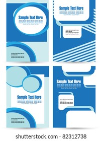 business template design vector