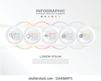Business template elements infographic, 
Can be used for workflow, layout, diagram, step, option