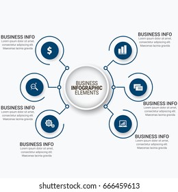 Business Template infographics