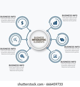 Business Template infographics