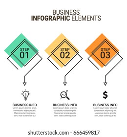 Business Template infographics