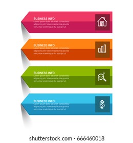 Business Template infographics