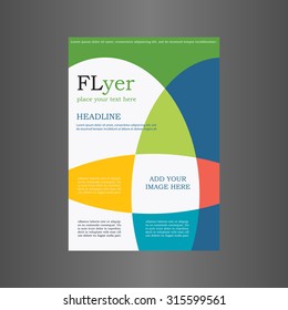 Business template. Poster. Geometric background.