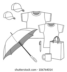 Business template set.