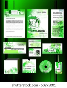 business template set
