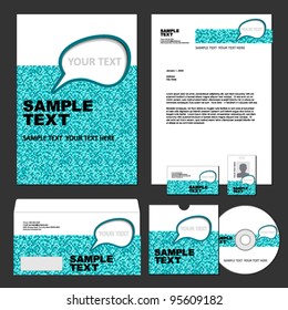 Business template. Vector illustration.