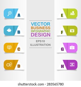 Business template. Vector illustration. Can be used for layout, banner, diagram, web design.
