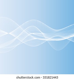 Business template - Wave futuristic  structure   - vector illutration 
