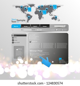Business template web site.