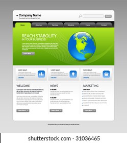 Business Template Web Site.