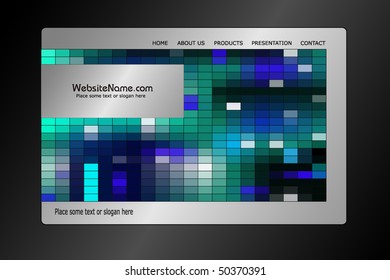 Business template web site