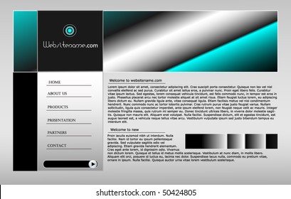 Business template web site