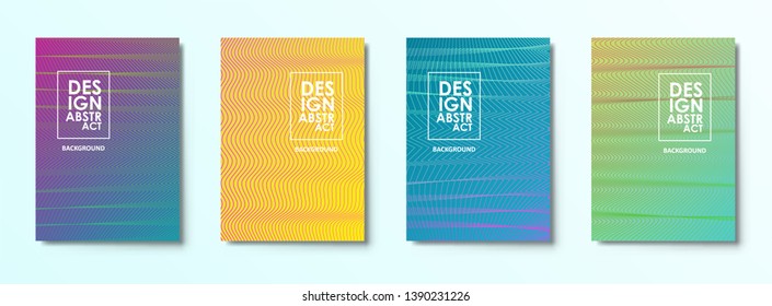 Business templates of bright color abstract pattern background with line gradient texture for digital concept cover design. 