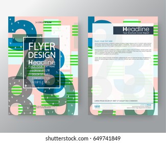 Business templates creative design : Abstract Swiss style graphic background for Brochure cover Flyer Poster design Layout vector template 