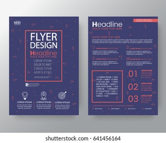 Business Templates Creative Design : Memphis Art Background For Corporate Identity , Brochure Annual Report Cover Flyer Poster Design Layout Vector Template In A4 Size