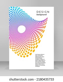 Business templates for elegant presentation. Easy editable vector EPS 10 layout. design brochure horizontal format advertising, for new product newsletters, technology graphics, report firm, flyer