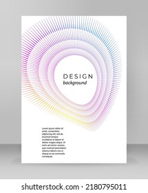Business templates for elegant presentation. Easy editable vector EPS 10 layout. design brochure horizontal format advertising, for new product newsletters, technology graphics, report firm, flyer