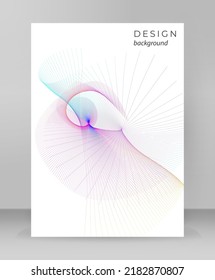 Business templates for elegant presentation. Easy editable vector EPS 10 layout. design brochure horizontal format advertising, for new product newsletters, technology graphics, report firm, flyer