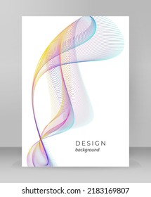 Business templates for elegant presentation. Easy editable vector EPS 10 layout. design brochure horizontal format advertising, for new product newsletters, technology graphics, report firm, flyer