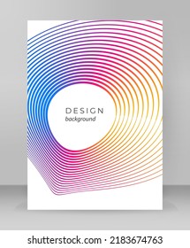 Business templates for elegant presentation. Easy editable vector EPS 10 layout. design brochure horizontal format advertising, for new product newsletters, technology graphics, report firm, flyer