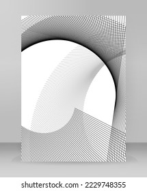 Business templates for elegant presentation. Easy editable vector EPS 10 layout. design brochure horizontal format advertising, for new product newsletters, technology graphics, report firm, flyer