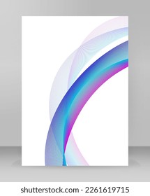 Business templates for elegant presentation. Easy editable vector EPS 10 layout. design brochure horizontal format advertising, for new product newsletters, technology graphics, report firm, flyer