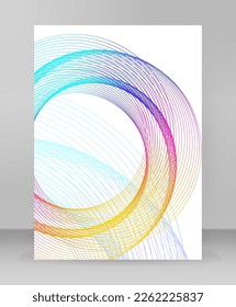 Business templates for elegant presentation. Easy editable vector EPS 10 layout. design brochure horizontal format advertising, for new product newsletters, technology graphics, report firm, flyer
