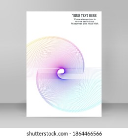 Business templates for multipurpose presentation. Easy editable vector EPS 10 layout. design brochure A4 format advertising, Northern Lights neon effect on purple background event party flyer