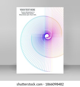 Business templates for multipurpose presentation. Easy editable vector EPS 10 layout. design brochure A4 format advertising, Northern Lights neon effect on purple background event party flyer