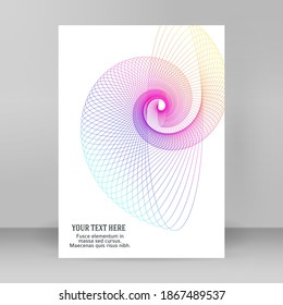 Business templates for multipurpose presentation. Easy editable vector EPS 10 layout. design brochure A4 format advertising, Northern Lights neon effect on purple background event party flyer