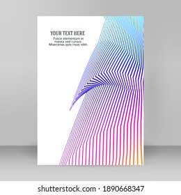 Business templates for multipurpose presentation. Easy editable vector EPS 10 layout. design brochure A4 format advertising, Northern Lights neon effect on purple background event party flyer