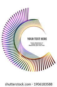 Business templates for multipurpose presentation. Easy editable vector EPS 10 layout. design brochure A4 format advertising, Northern Lights neon effect on purple background event party flyer